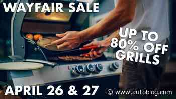 Wayfair sale on griddles, grills and other outdoor cooking equipment for Way Day