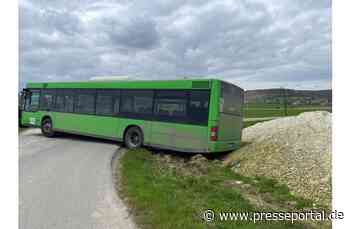 POL-HI: Busfahrer kommt dreimal nacheinander von Fahrbahn ab.