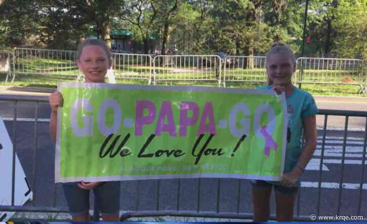 "Iron Papa" pledges to run over 100 miles for Children's Cancer Fund of New Mexico