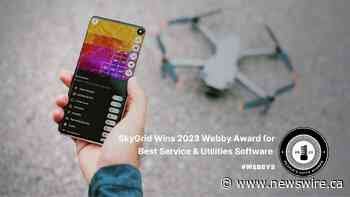 SkyGrid Wins 2023 Webby Award for Best Service &amp; Utilities Software