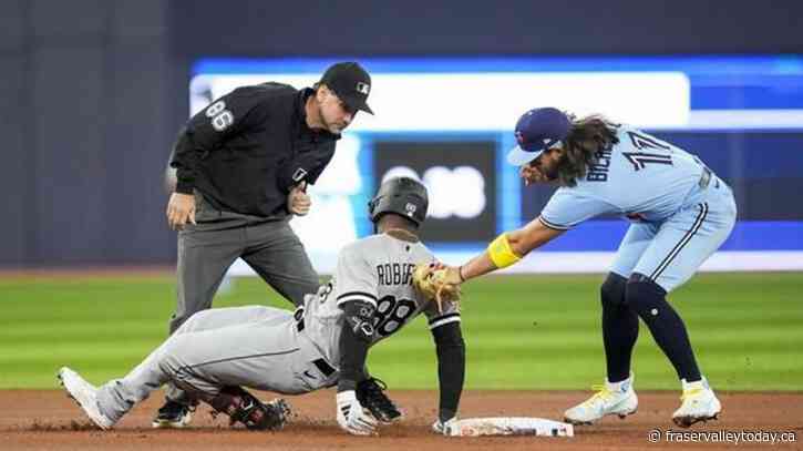 Bichette’s homer, two RBI singles help Blue Jays complete sweep of White Sox