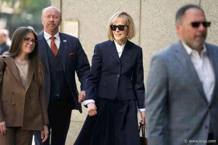 Writer tells jury in lawsuit trial: 'Donald Trump raped me'