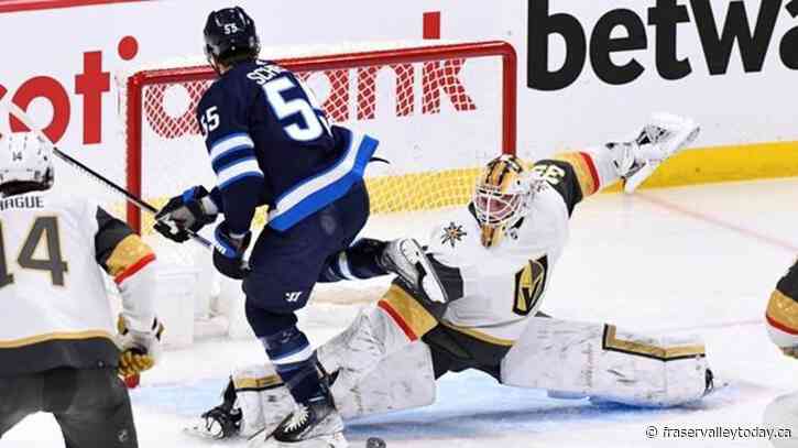 Jets forward Scheifele ruled out for must-win Game 5 against Golden Knights