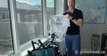 Edmonton man prepares to bike across Canada for mental health awareness