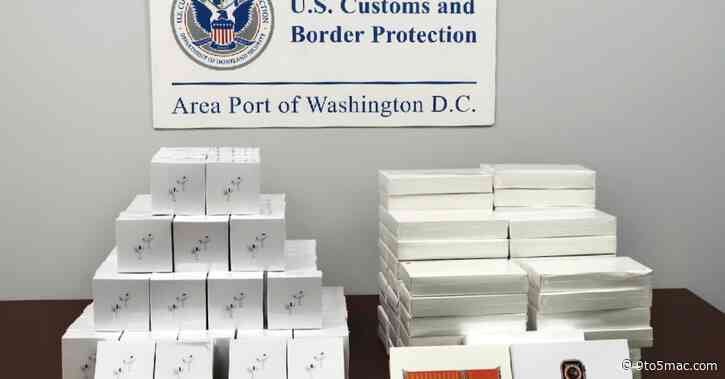 US officials seize shipment of over 1,000 pairs of fake AirPods and Apple Watch Ultra knockoffs