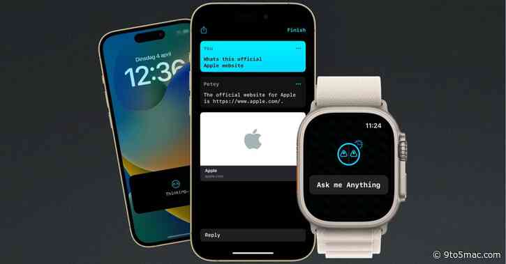 Petey AI for iPhone and Apple Watch gets Apple Music integration, new app icons, more