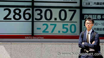 Börse Asien : Bankensorgen verhindern Tech-Rally in Asien