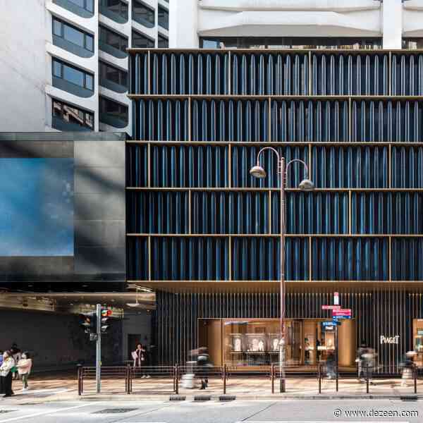 Neri&Hu clads Piaget's Hong Kong boutique in ceramic tiles and bronze