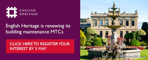 English Heritage is Procuring Building Maintenance Contractors