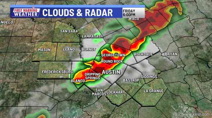 Overnight rain clearing, next severe threat arrives Friday