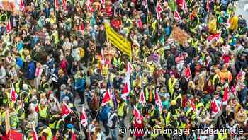 Inflation: Reallöhne fallen um 4 Prozent