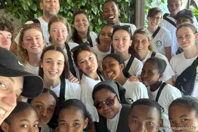 Don Bosco leerlingen werken aan scholenband met Madagaskar