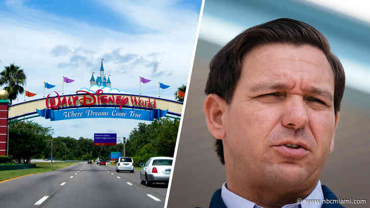 Florida Gov. DeSantis Says Disney Lawsuit Is Political
