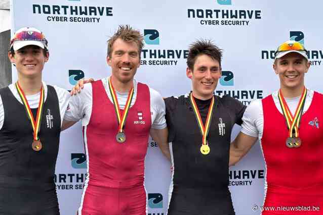 Aaron Andries en Mazarine Guilbert zijn de nationale skiffkampioenen: “Hebben de kenners de mond gesnoerd”