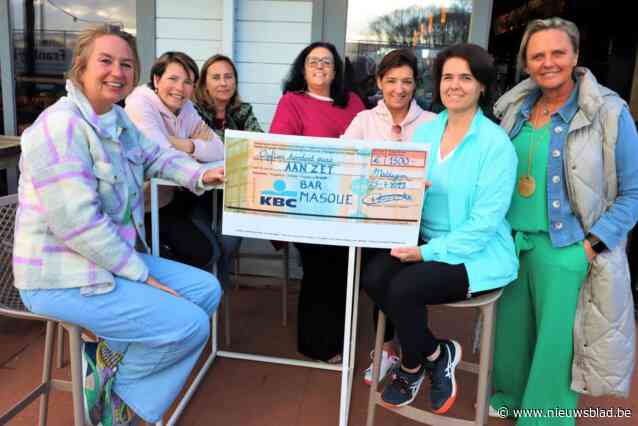Bar Masqué brengt 1.500 euro in het laatje voor het goede doel