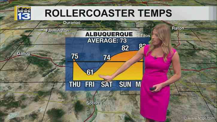 Warmer and quieter ahead of Friday storm