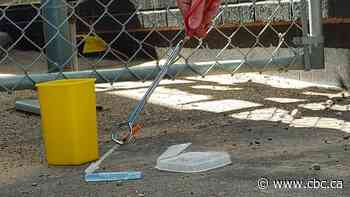 Needle cleanup underway in Regina as snow melts