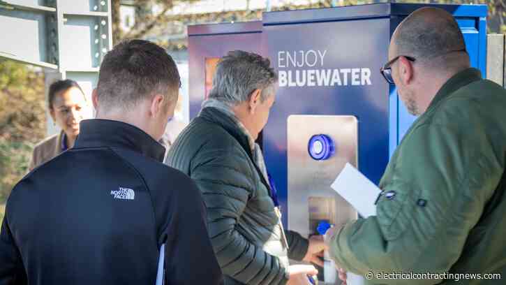 EV charging hub introduces rainwater harvesting and purification tech