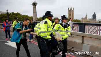 Britisches Parlament verschärft Demonstrationsrecht