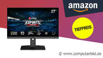 Amazon: Gaming-Monitor von MSI mit 27 Zoll und 144 Hertz für 199 Euro