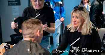 Haircutting service for the homeless service relaunched by lottery winners