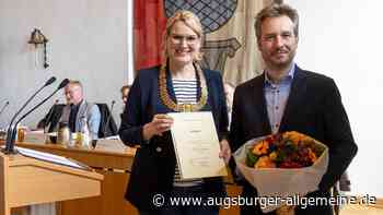 Steffen Kercher ist als Augsburgs neuer Baureferent vereidigt