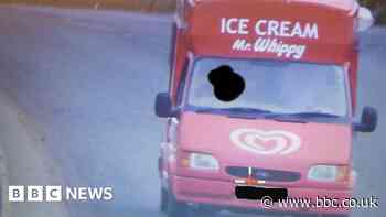 Mr Whippy caught speeding by police cameras