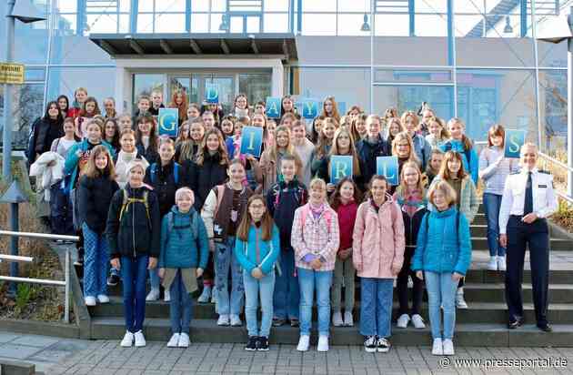 POL-OH: 70 Nachwuchspolizistinnen im Polizeipräsidium Osthessen: Girls`Day entpuppt polizeiliche Spürnasen