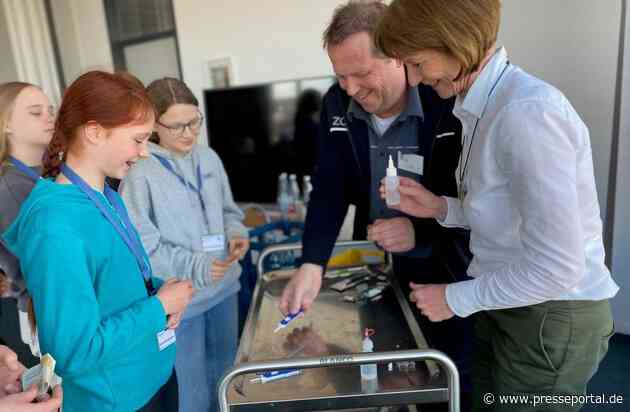 HZA-MS: Drogentests, Autodurchsuchung und vieles mehr Hauptzollamt Münster nimmt am Girls' Day 2023 teil