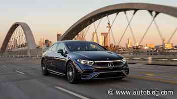 2023 Mercedes EQS City Edition is a confounding combo, with a scooter