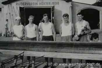 125 Jahre Ruderverein Höxter: Blumenvierer am Bootshaus