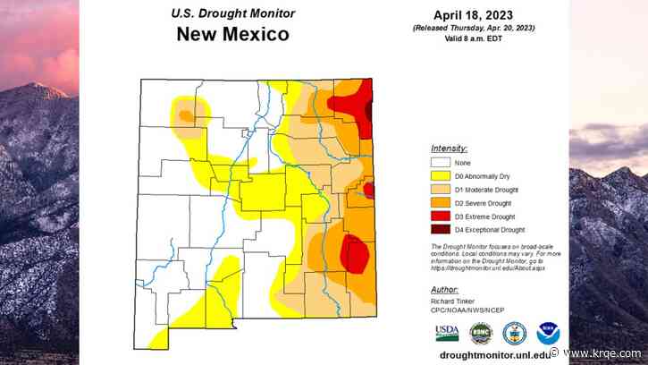 How has New Mexico's drought status changed?