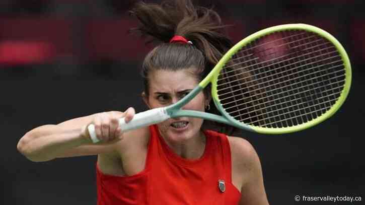 Canada’s Rebecca Marino loses to Belgium’s Elise Mertens at Madrid Open