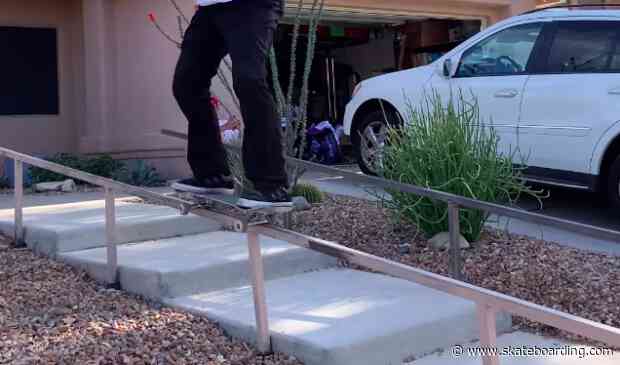 When Life Gives You A Front Yard—Build Handrails: Skater's Dream Yard Turns Into Reality