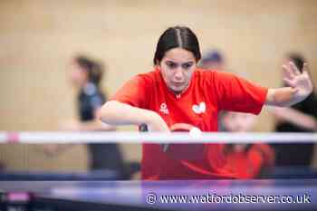 Watford table tennis talent wins two titles at Schools National Finals