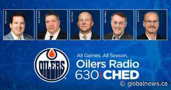 Edmonton Oilers, 630 CHED renew broadcast partnership for 3 more years