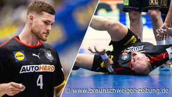 Lehrstunde und Verletzungs-Schock: DHB-Team geht in Schweden unter