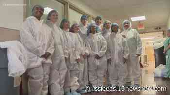 Chesapeake high school students tour hospital, learn more about medical careers