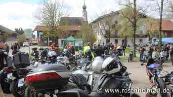 Motorradtreffen mit Weihe in Sondermoning veranstaltet vom Förderverein Sondermoning