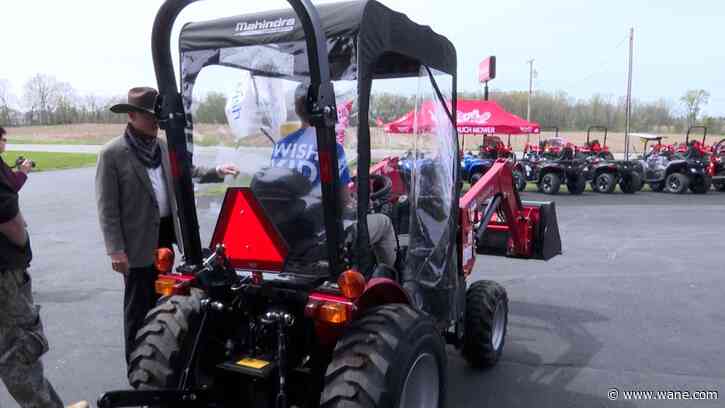 Make-a-Wish grants tractor for Indiana boy