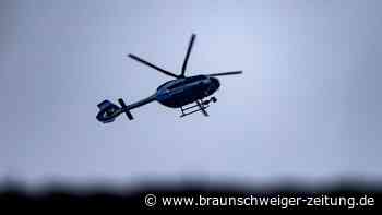 Einsatz Gifhorn: Polizeihubschrauber fahndet nach Tatverdächtigem