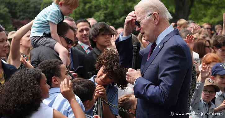 Biden Has to Be Bailed Out by Small Child When He Can't Remember Answer to Simple Question