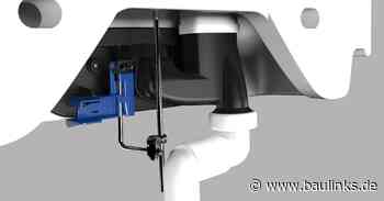 Mehr Stauraum am Waschplatz mit dem Geberit Clou Siphon