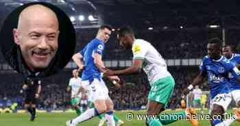 Alan Shearer hails 'outrageous' Alexander Isak assist in 'superb' Newcastle win at Everton