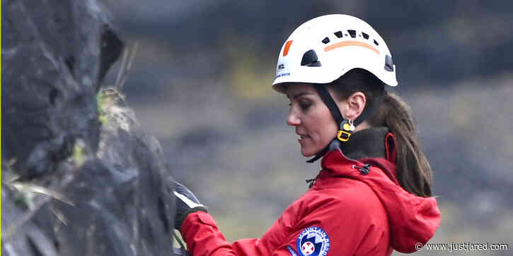 Kate Middleton & Prince William Rappel Down a Mountain During Royal Visit to Wales