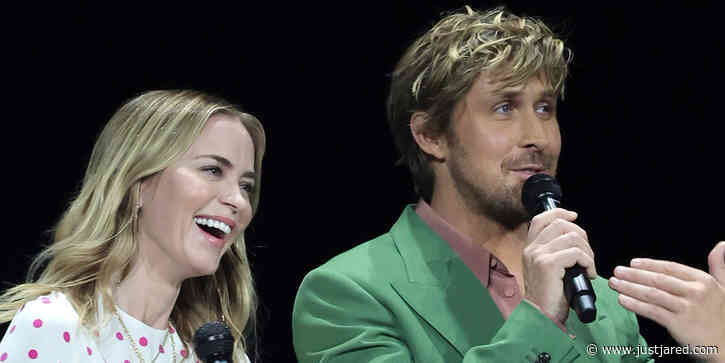 Ryan Gosling & Emily Blunt Promote 'The Fall Guy' at CinemaCon!
