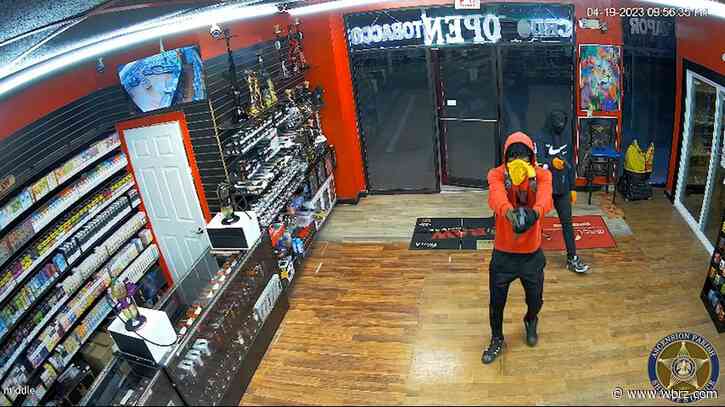 Prairieville hold-up caught on video; gunmen robbed smoke shop on Airline Highway