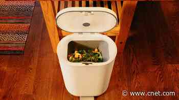 High-Tech Trash: This Kitchen Bin Turns Food Scraps Into Feed     - CNET