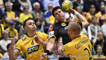 Handballer gegen Schweden chancenlos - Drux schwer verletzt