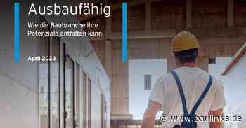 Studie: Wie die Baubranche mit vorhandenen Kapazitäten mehr und günstiger Wohnraum schaffen könnte